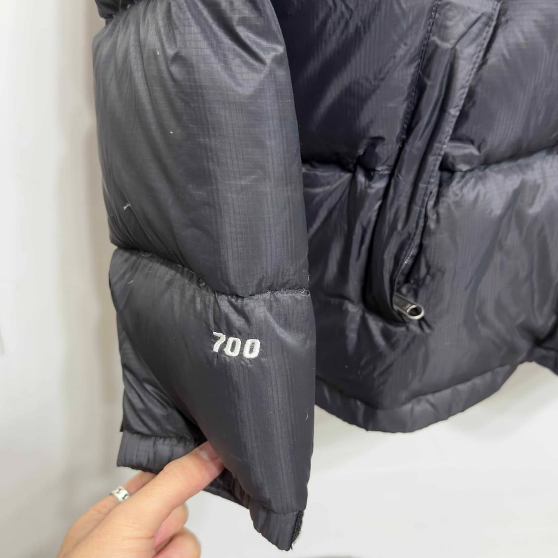 90s 노스페이스 700 일본판 구스다운 패딩 점퍼 상품이미지3