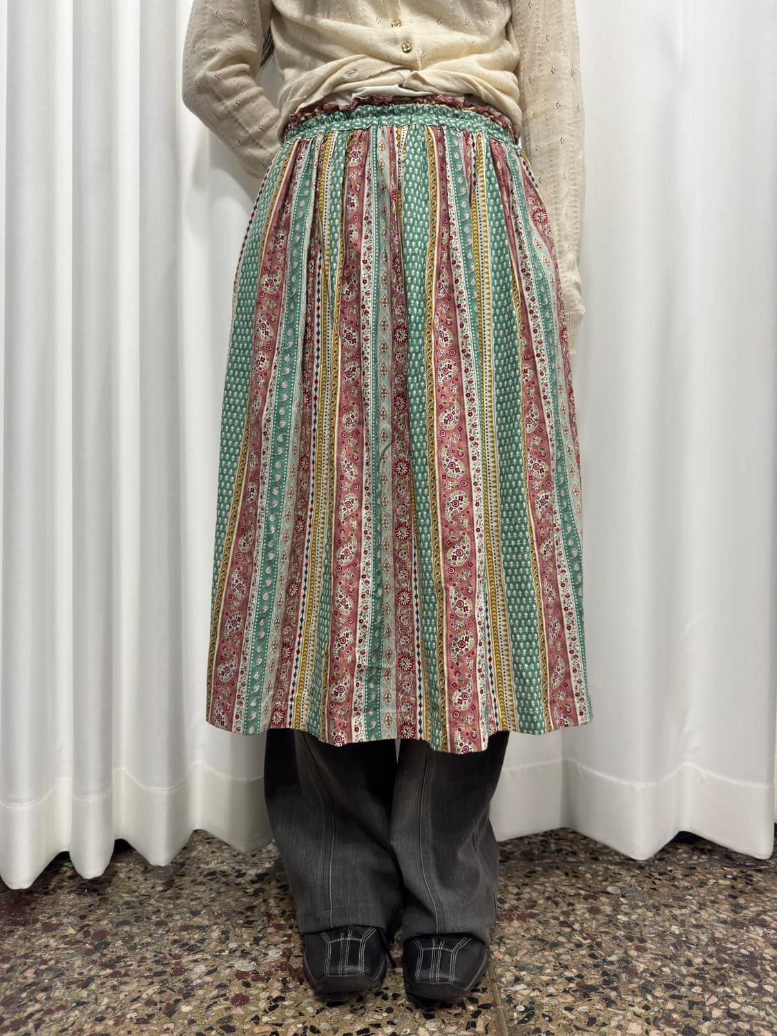 ethnic midi skirt 상품이미지2