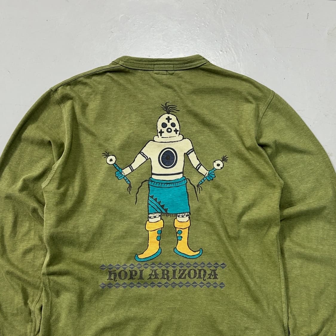 인디언 모터사이클 콘초 프린팅 롱슬리브  상품이미지1