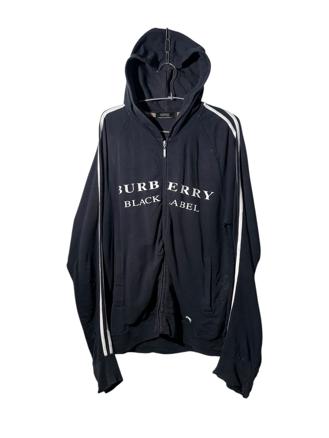 burberry black label 얇은 후드 집업 상품이미지1