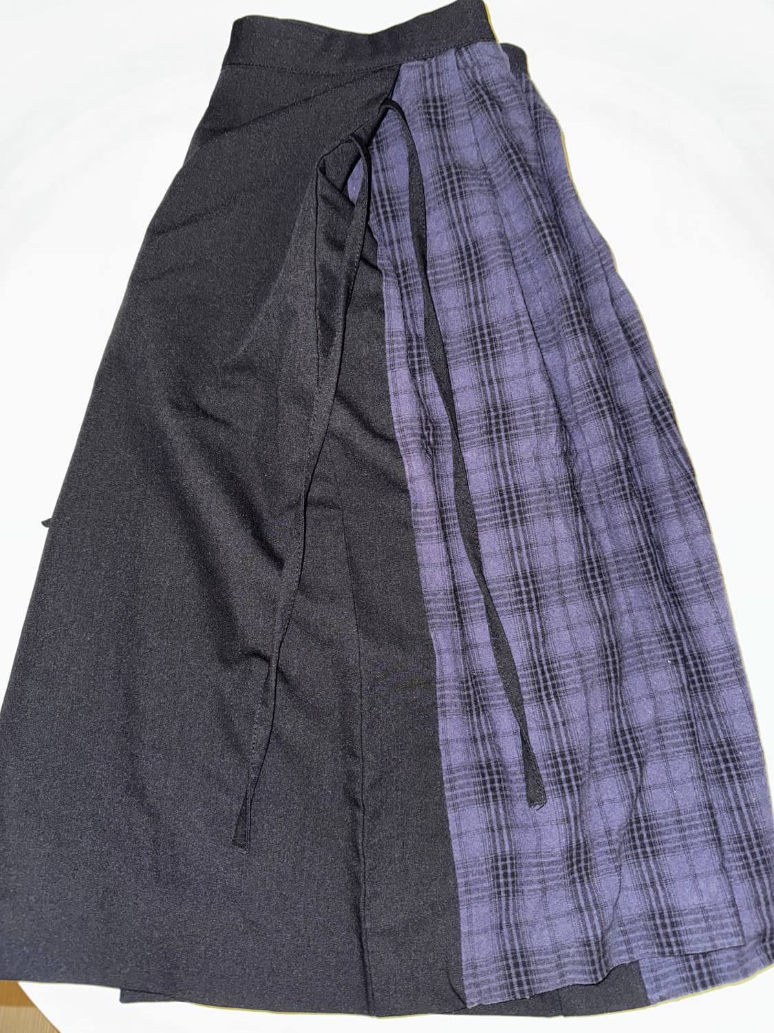 미세키서울 Side bow pleats midi skirt 상품이미지5
