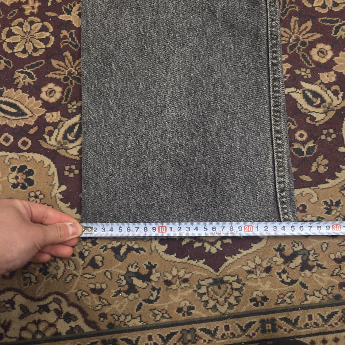 90s 리바이스 517 흑청 오렌지탭 40사이즈 상품이미지9