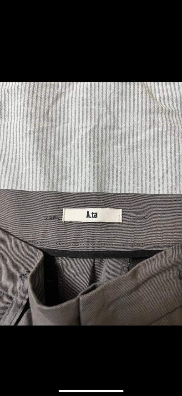 에이타 데일리 팬츠 A.ta DAILY PANTS 콘크리트 상품이미지7