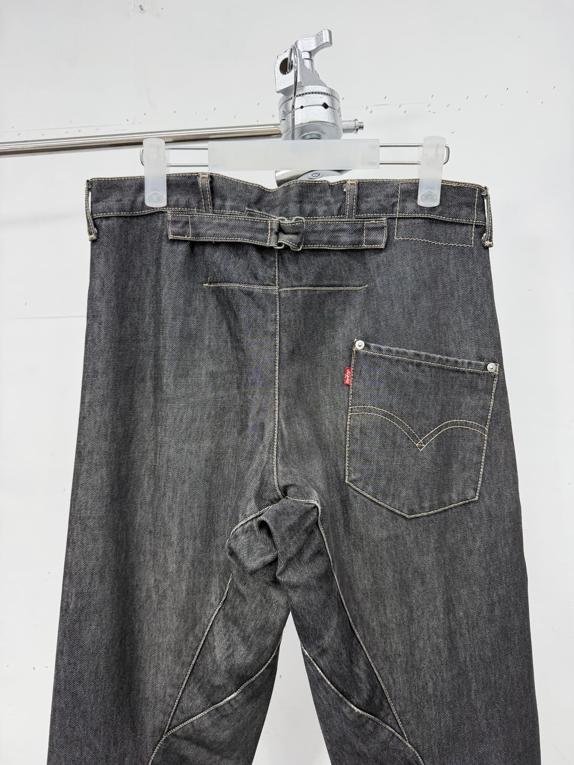 00s engineered jeans 흑청 신치백 상품이미지8