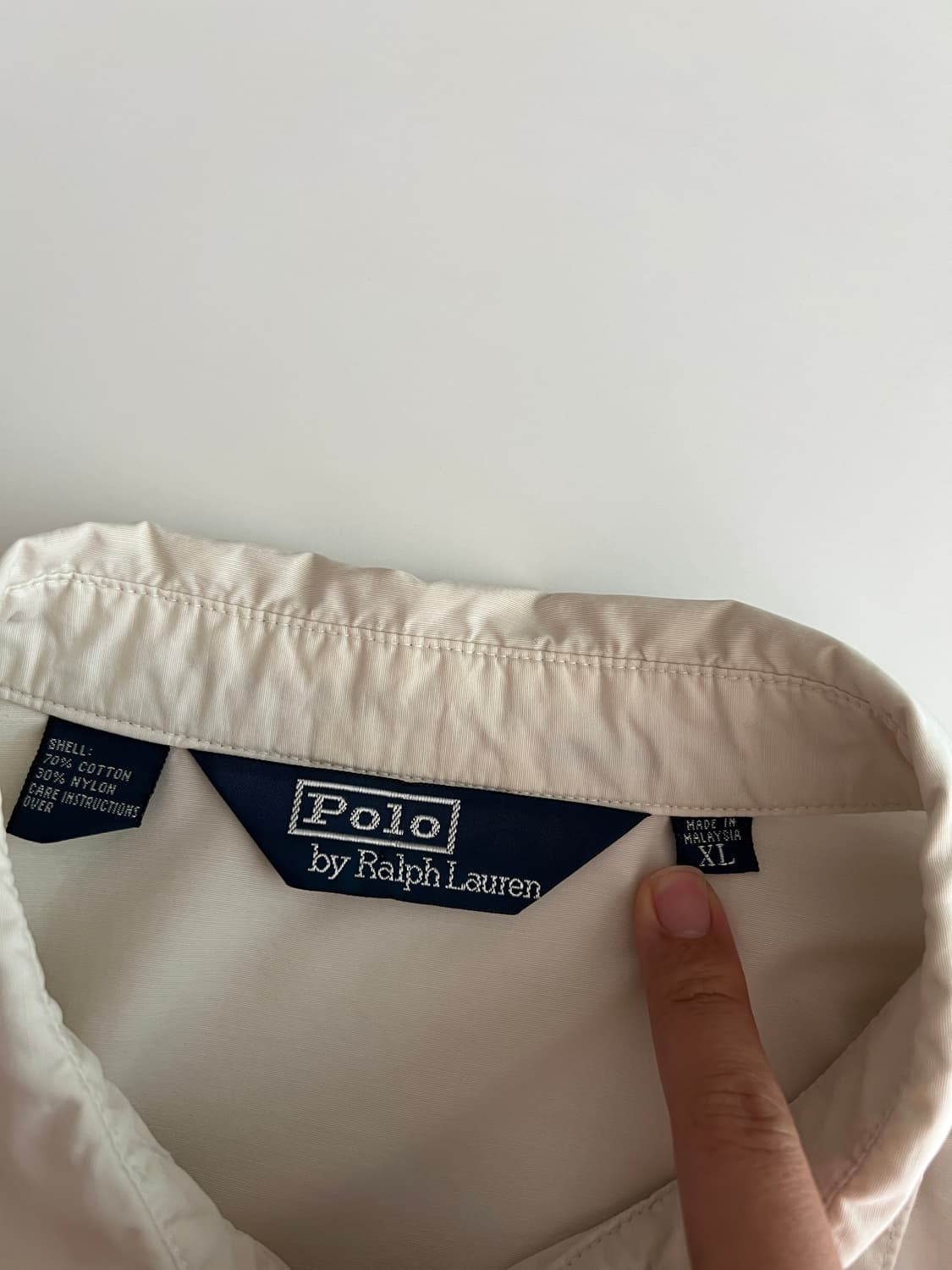 폴로 랄프로렌 스윙탑 바람막이 자켓 XL 상품이미지3