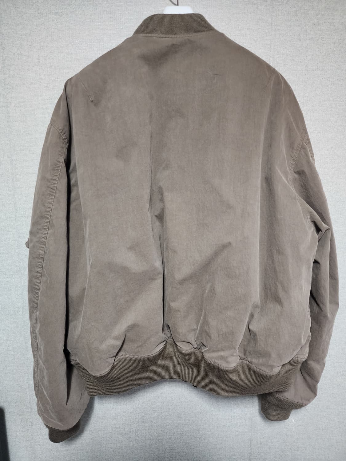 [XL] 아트이프액츠 가먼트 다이드 MA1 머드브라운 상품이미지5