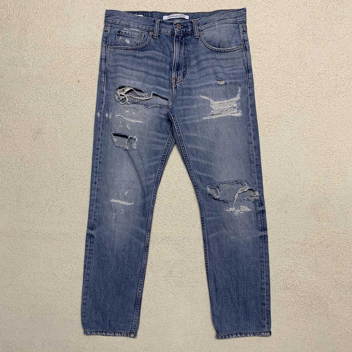 [30] 캘빈 클라인 이탈리안 프리미엄 디스트레스드 데님팬츠 상품이미지2