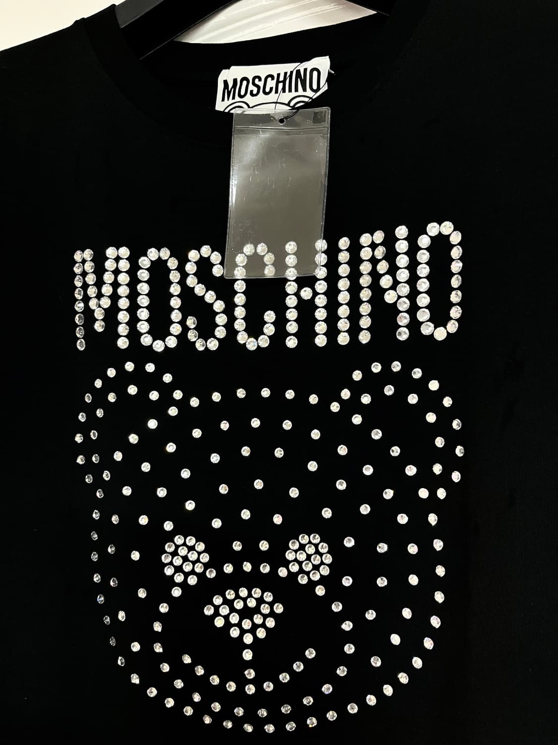 새상품)모스키노 테디베어 크리스탈 반팔티 상품이미지3