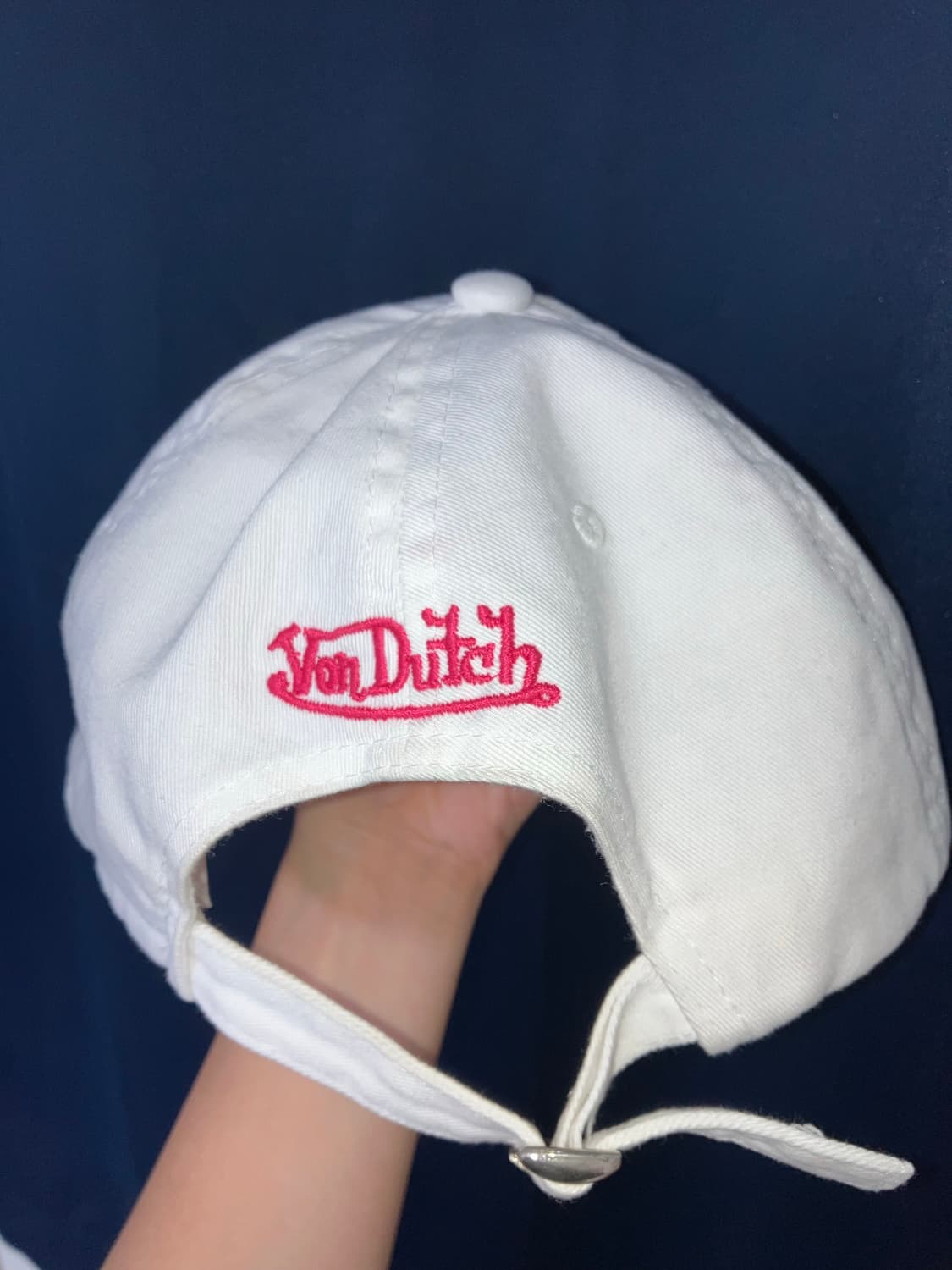 본더치 로고캡 Vondutch pink logo cap 상품이미지3