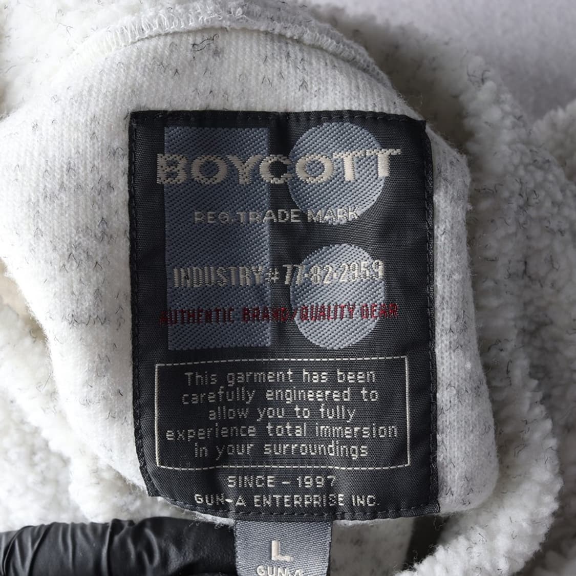 BOYCOTT 플리스 롱슬리브 L 상품이미지5