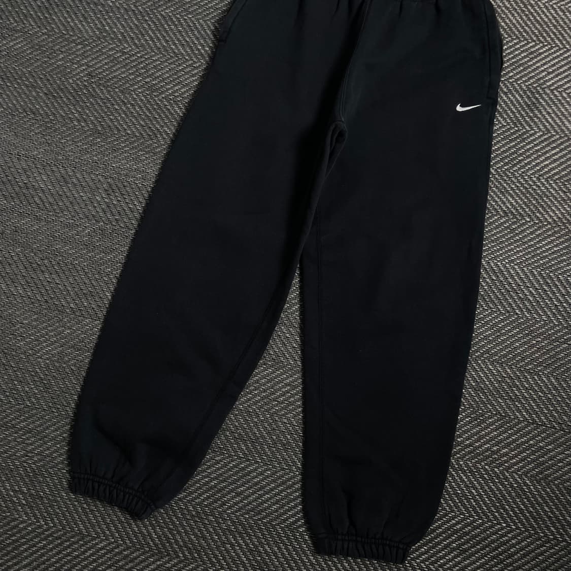 나이키 스우시 블랙 트레이닝 스웻 팬츠y 4765 상품이미지3