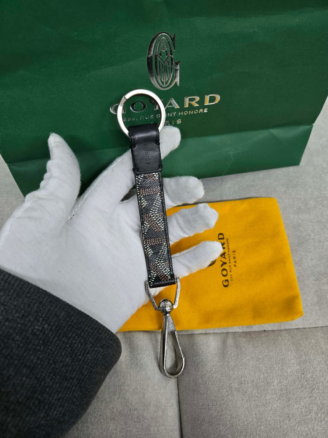 [보증서 정품]고야드 스트랩 키링 백참 상품이미지4