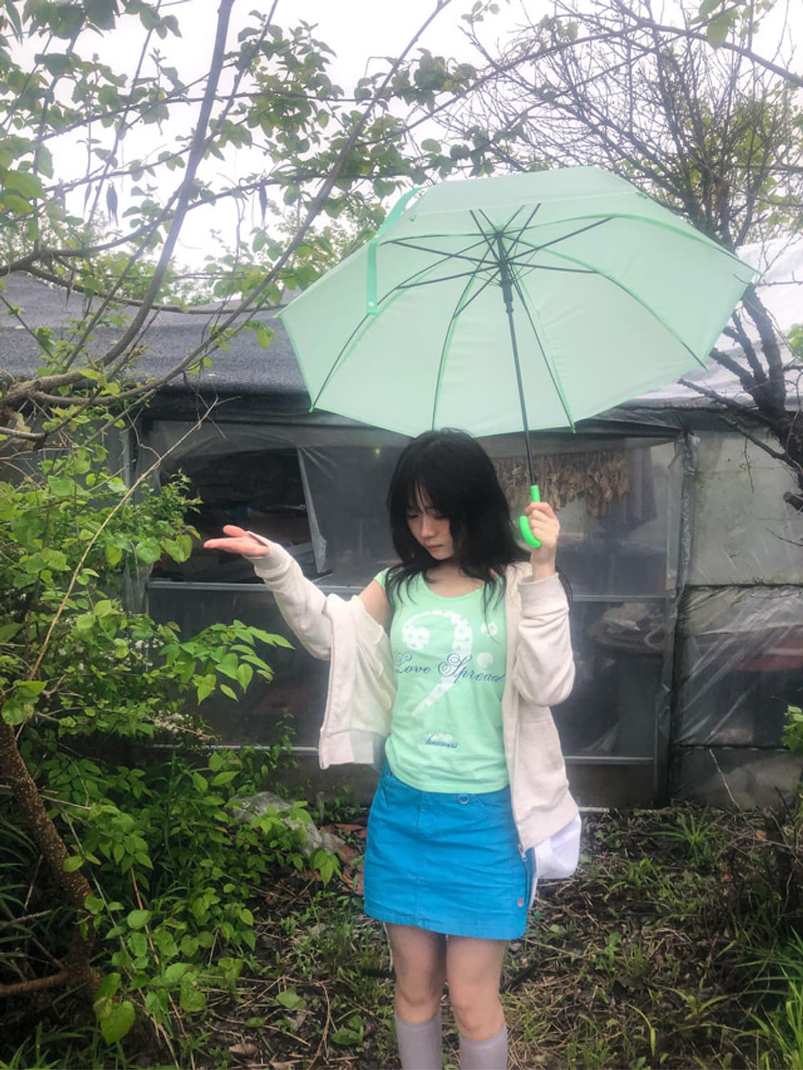liveinmoss Love spread tee-melon 상품이미지2