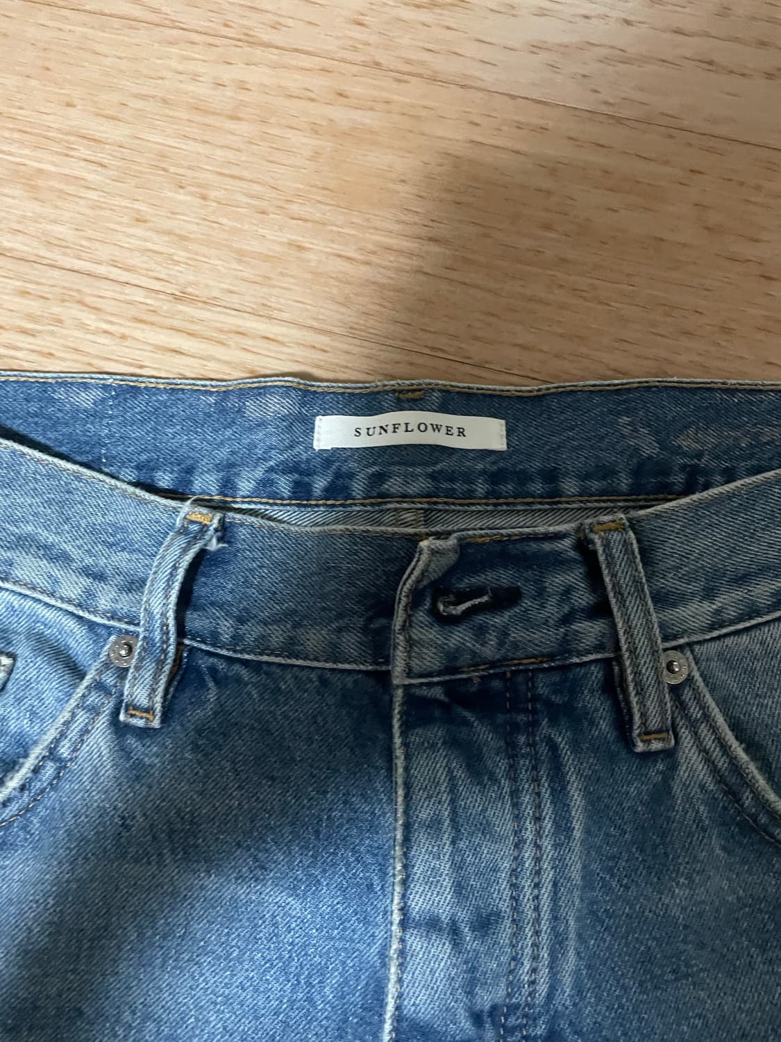 선플라워 루즈데님 빈티지 내추럴 32/32 상품이미지2