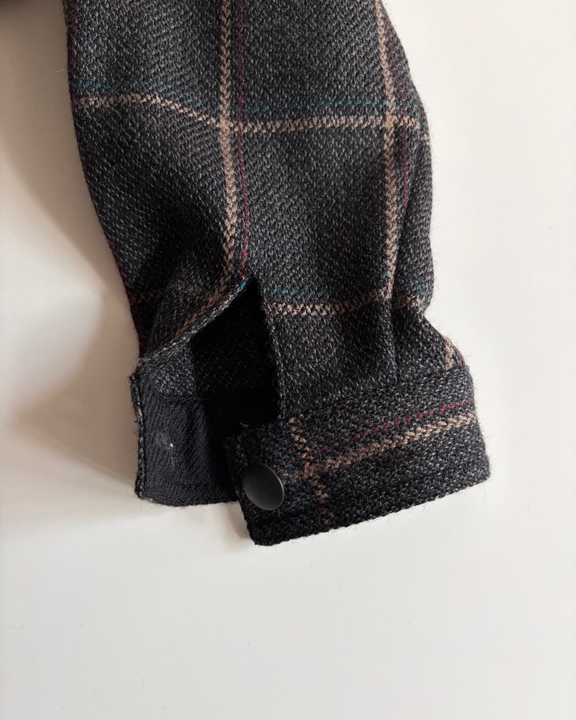 wool check patterned shirket 상품이미지8
