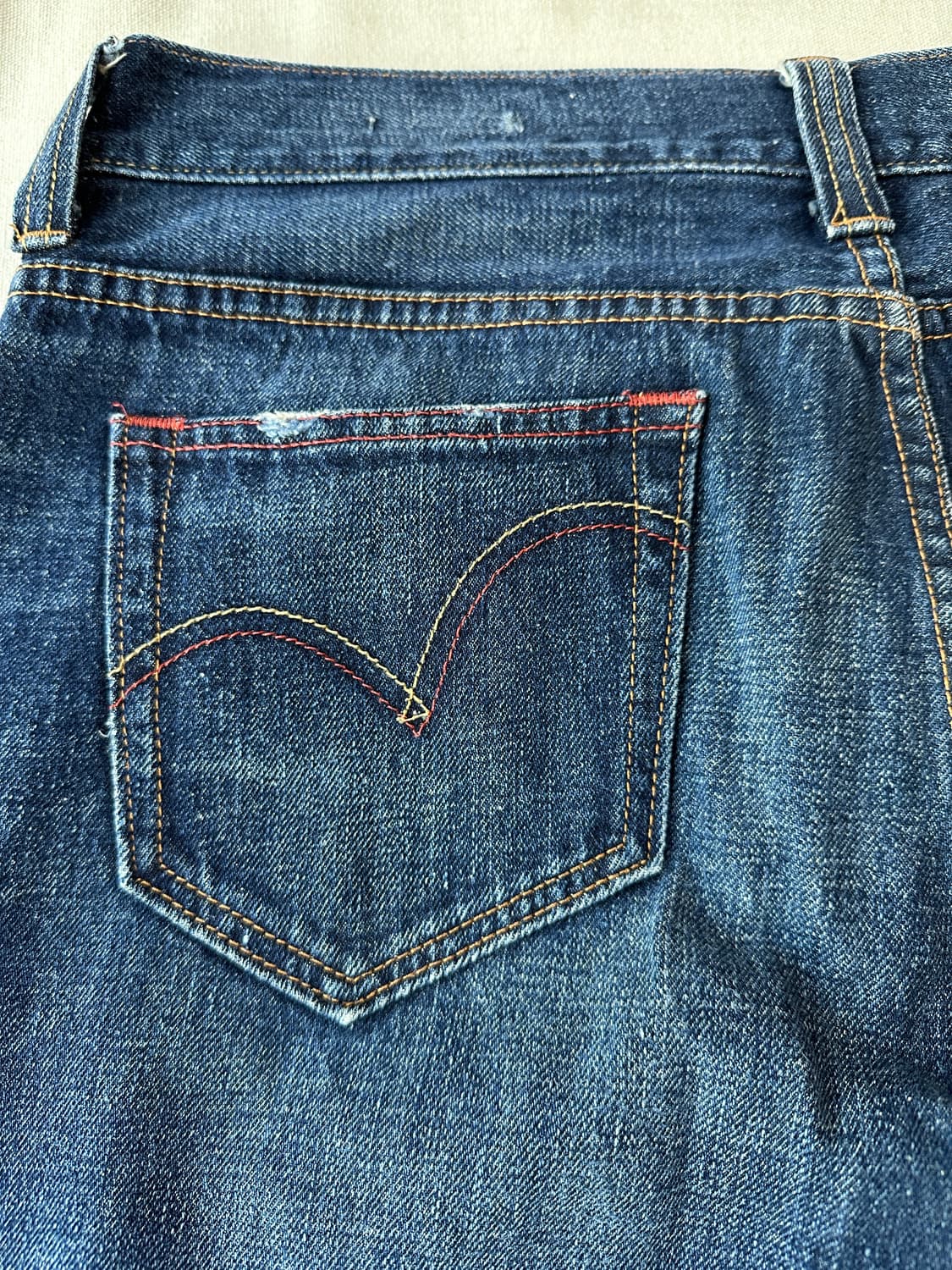 34x33 리바이스 프리미엄 그린탭 워싱진 오다기리죠진 상품이미지7