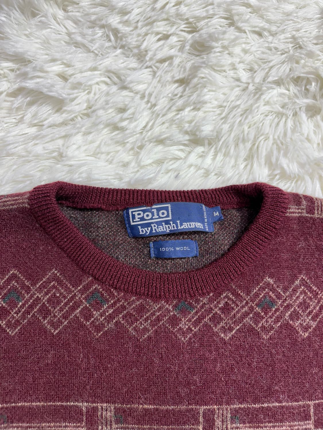 폴로 랄프로렌 에스닉패턴 라운드 니트  상품이미지5