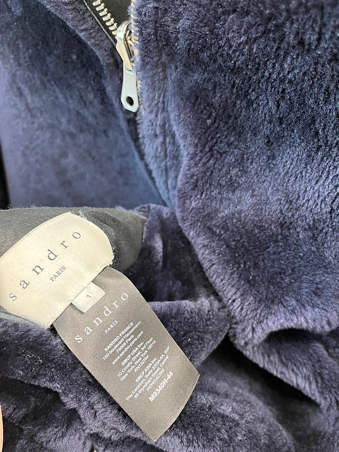 여) 산드로 리버시블 무스탕 상품이미지5