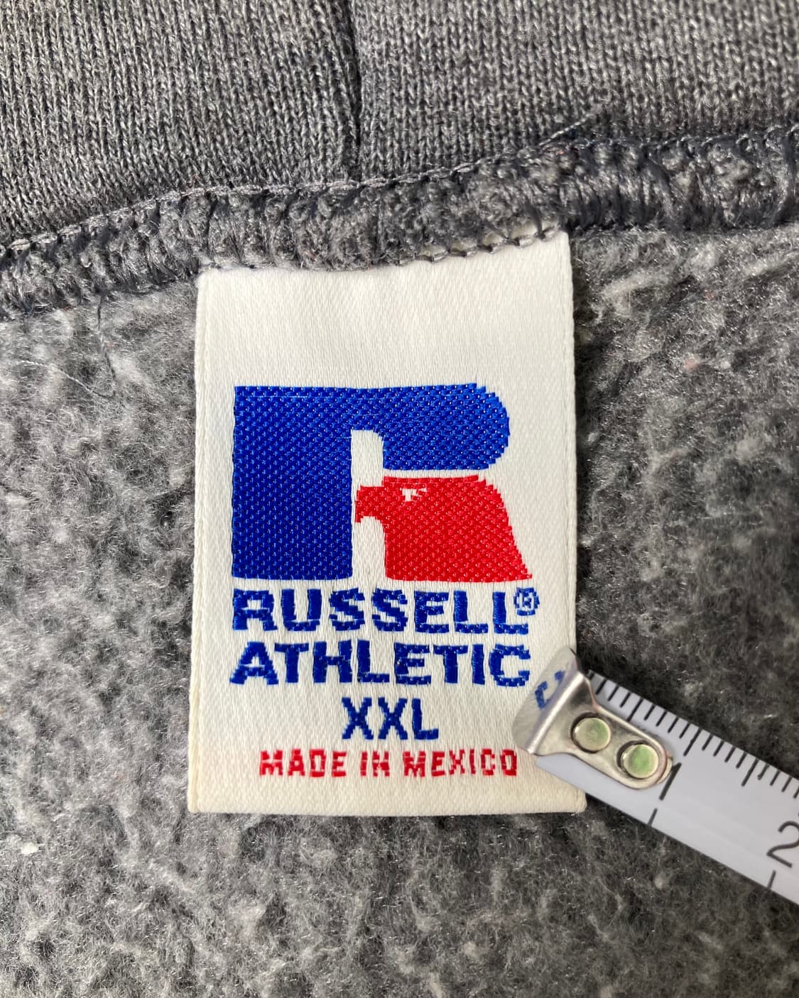90s Russell Zip Up Hoodie (charcoal) 상품이미지3