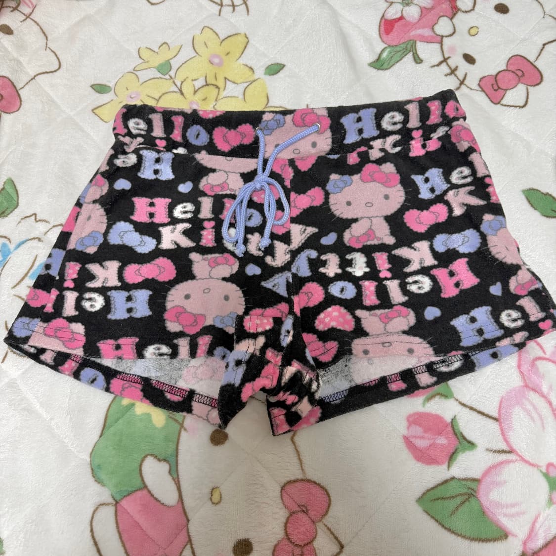 산리오 헬로키티 테리 여름파자마 잠옷 /갸루 헤이세이 핀터레스트 핀터깔  상품이미지3