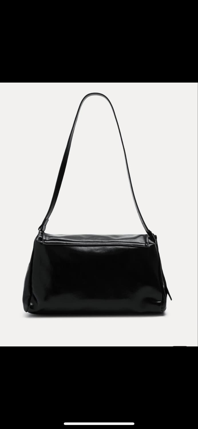 미쏘 플랩 숄더백 블랙 상품이미지3