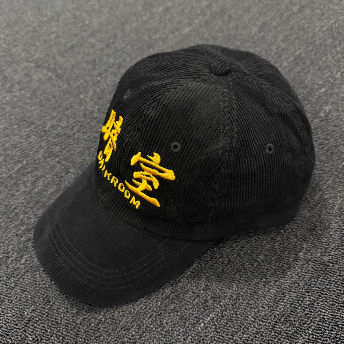 다크룸x시바스리갈 콜라보 코듀로이 볼캡 상품이미지2