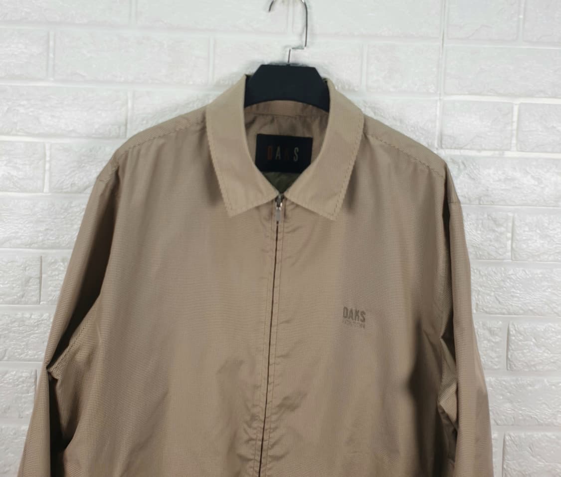 [105]닥스 홑겹 체크 바람막이 점퍼 상품이미지4