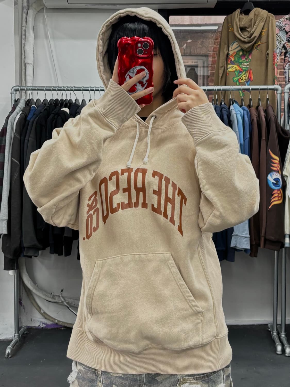 The Resq 아치로고 후드티 상품이미지4