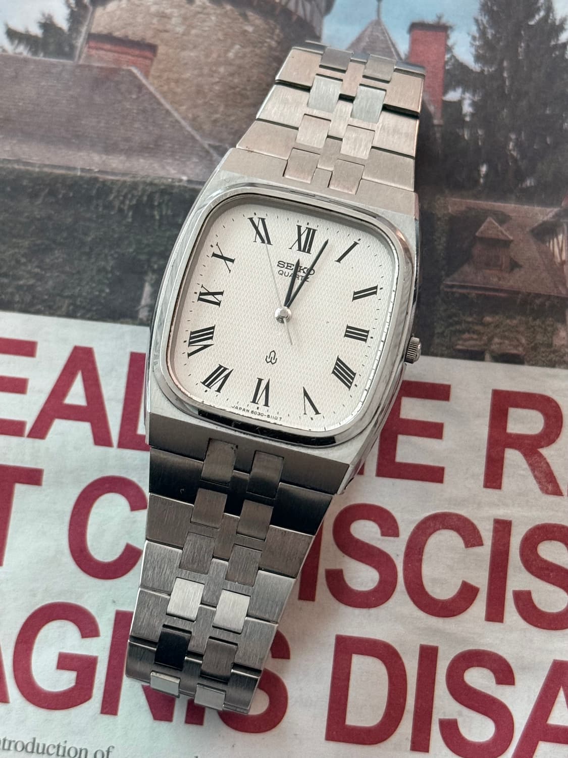 Seiko 세이코 Square Quartz TV 스크린 상품이미지1