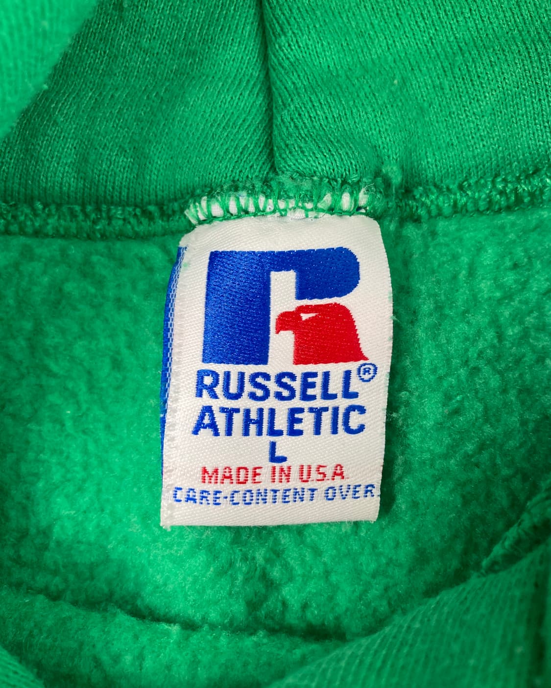 90s Russell Hoodie (kelly green) 상품이미지3