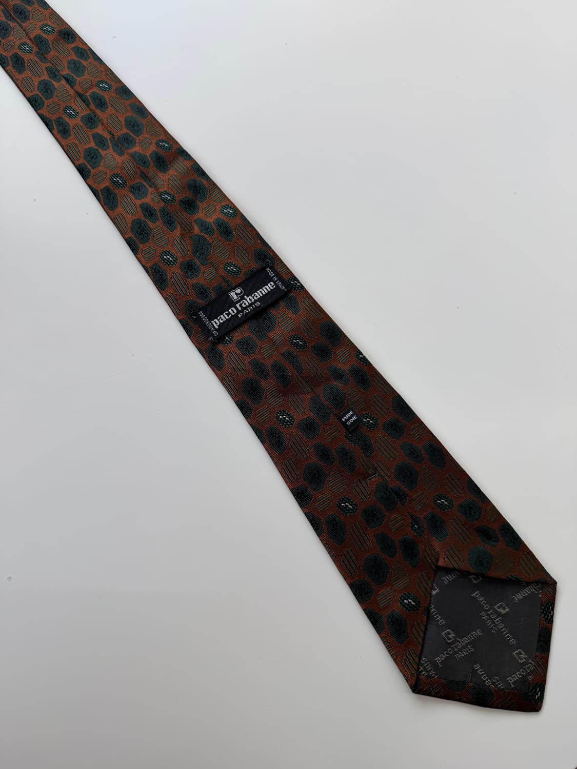 파코라반 (Paco Rabanne) 실크 넥타이 8.3cm 상품이미지3