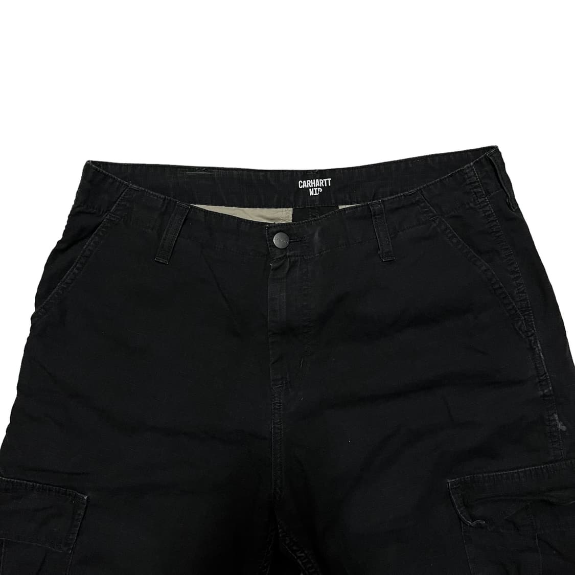 칼하트 카고레귤러팬츠 블랙 상품이미지2