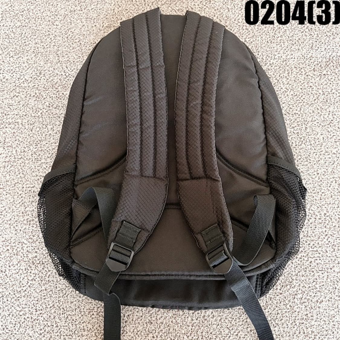 [실측확임] 아메리칸투어리스트 블랙 백팩 가방 (지퍼끈X) 0204(3) 상품이미지2