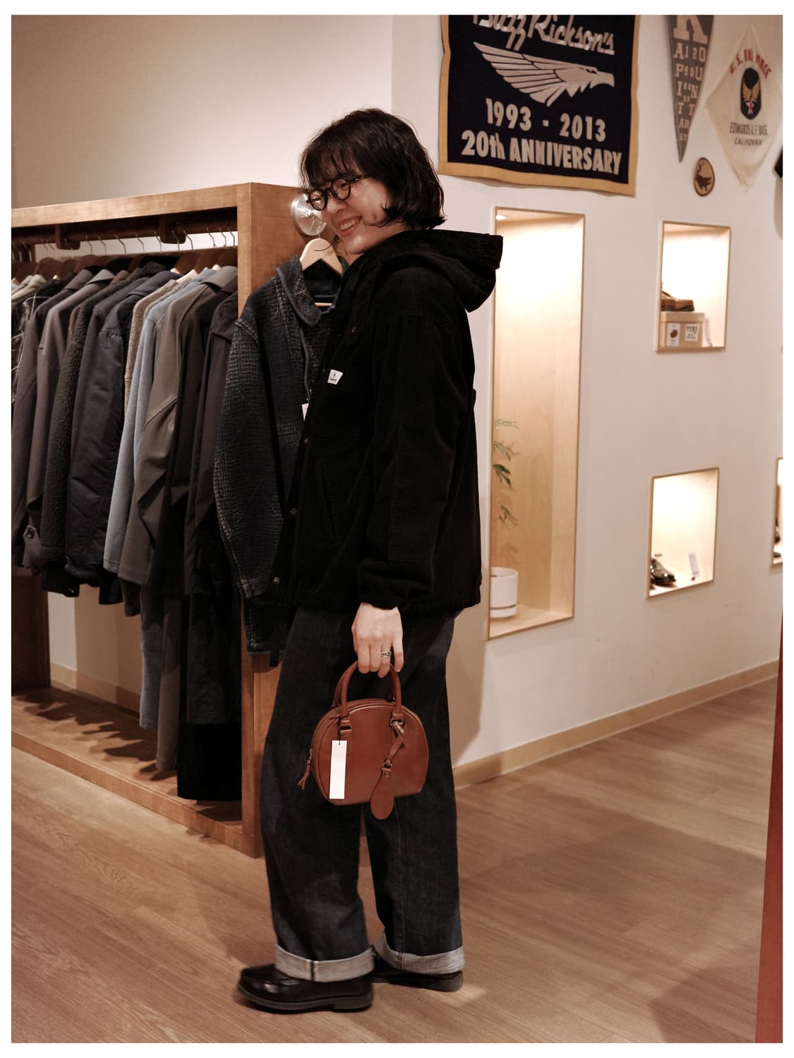 엔지니어드 가먼츠 차콜 별주 벤치 자켓 XXS사이즈 (추천 44-55) 상품이미지4