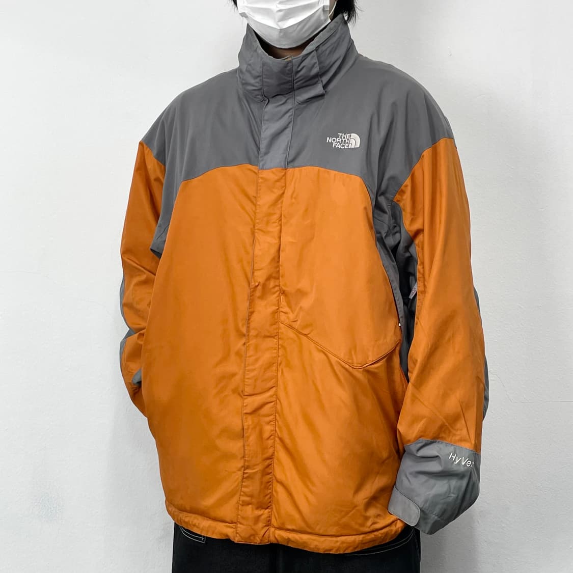 노스페이스 테크니컬 센터로고 하이벤트 바람막이 자켓  상품이미지2