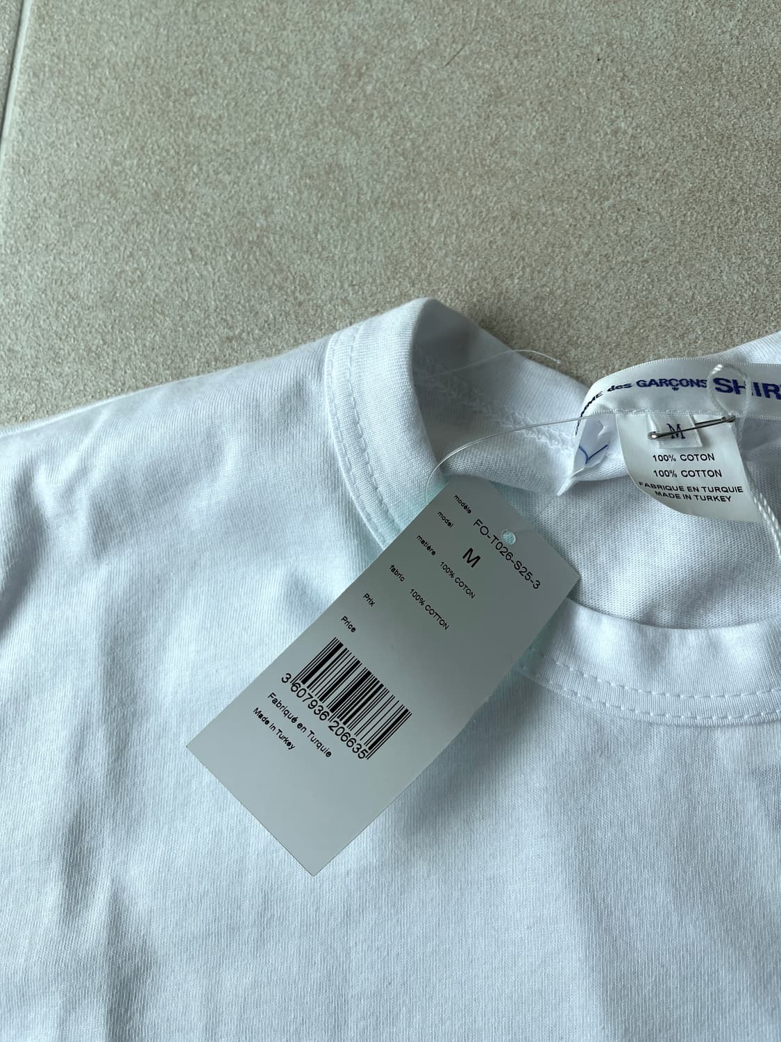 Comme des garcons shirt t shirt 상품이미지4