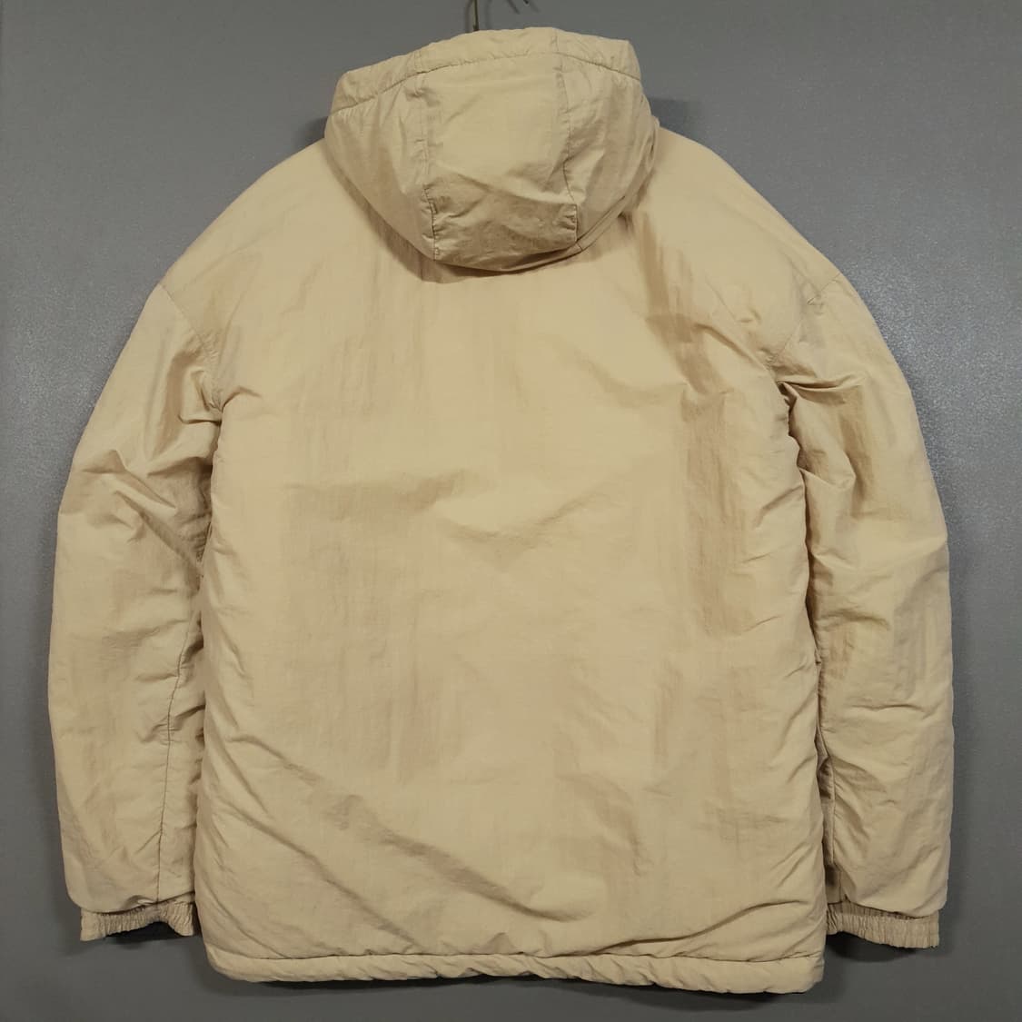 아디다스 유로파 파이어버드 리버서블 양면 락업 패딩 자켓 베이지 블랙 M 상품이미지9