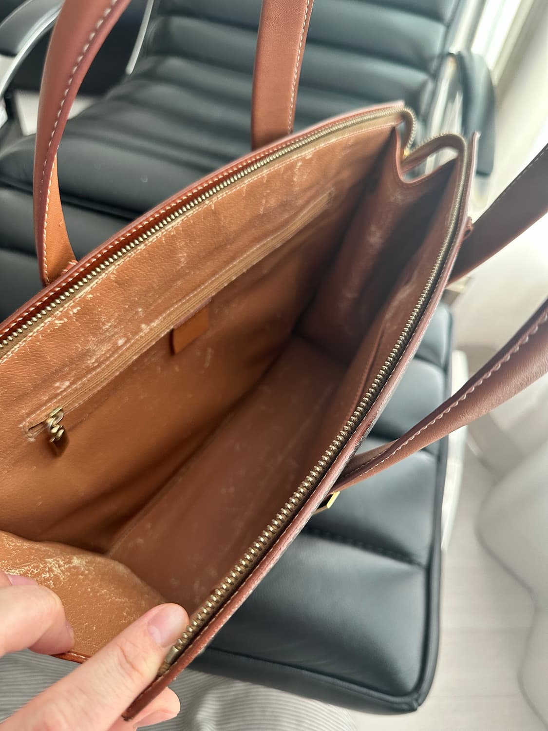 빈티지 셀린느 마카담 쇼퍼 토트백 상품이미지6