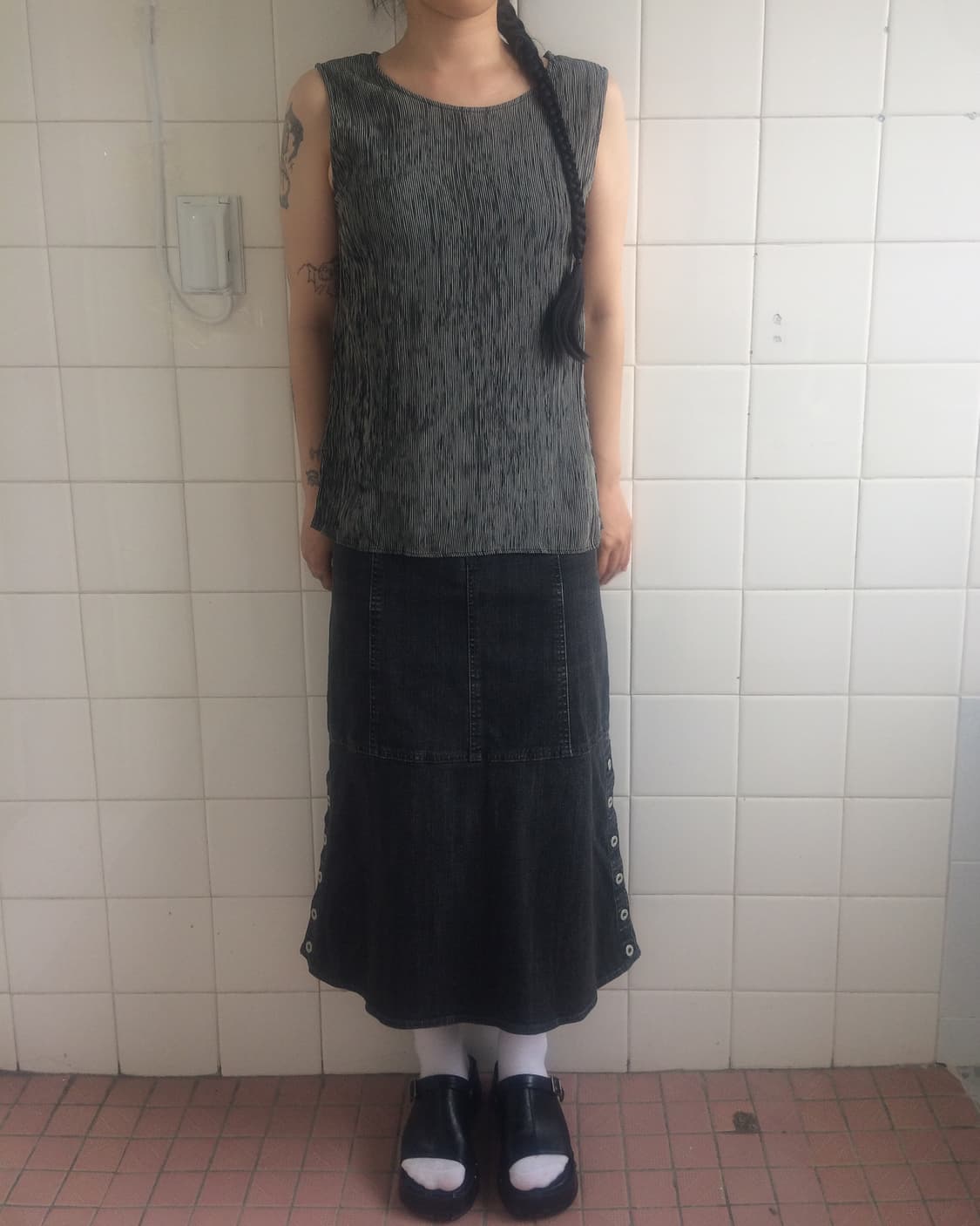Pleats sleeveless 상품이미지5