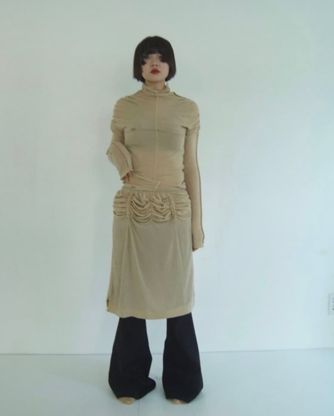 에옹쓰 rubber band top 러버밴드 탑 상품이미지1