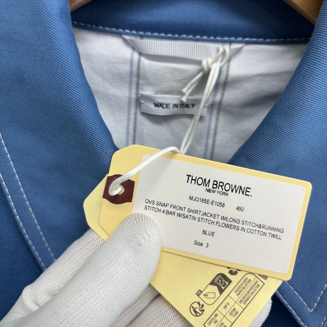 [3]톰브라운 사선완장 셔츠자켓 상품이미지3