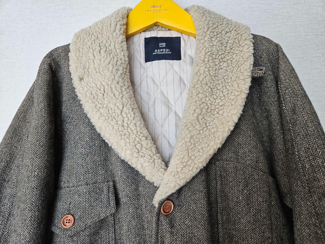 아스페시 헤링본 포켓 자켓 상품이미지3