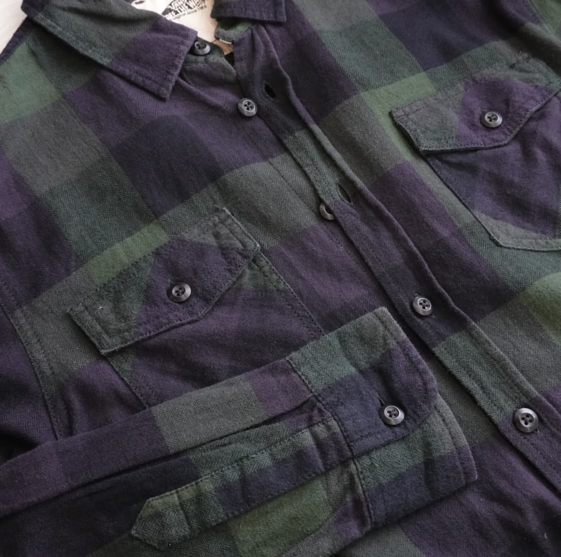 반스 블랙워치 체크 셔츠 1978 상품이미지5