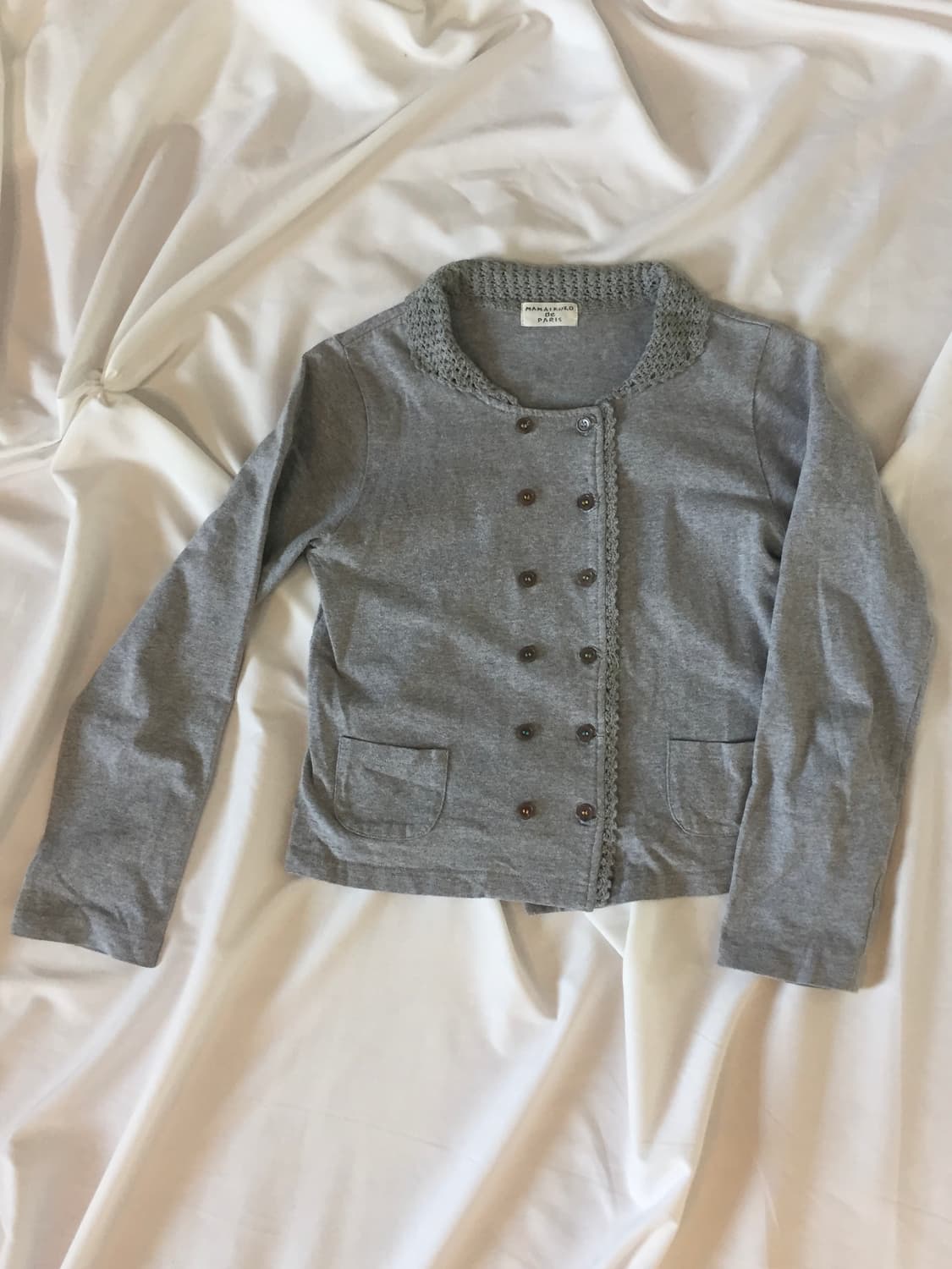 MAMAIKUKO DE PARIS 더블버튼 가디건 상품이미지2