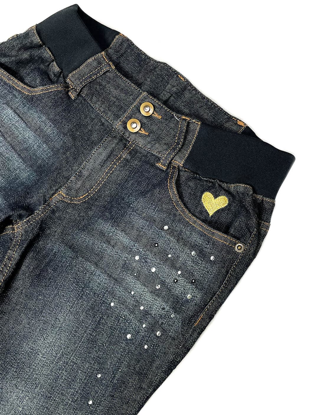 vintage 레이스업 카프리 팬츠 상품이미지5