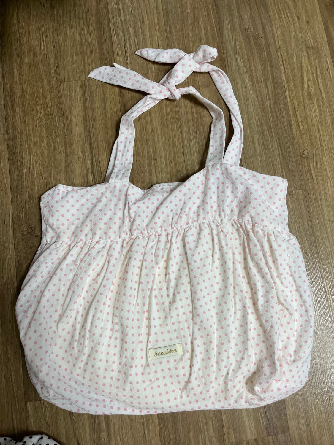 사토미라디오 노트 에코 도트 빅백 knot eco big bag 상품이미지4