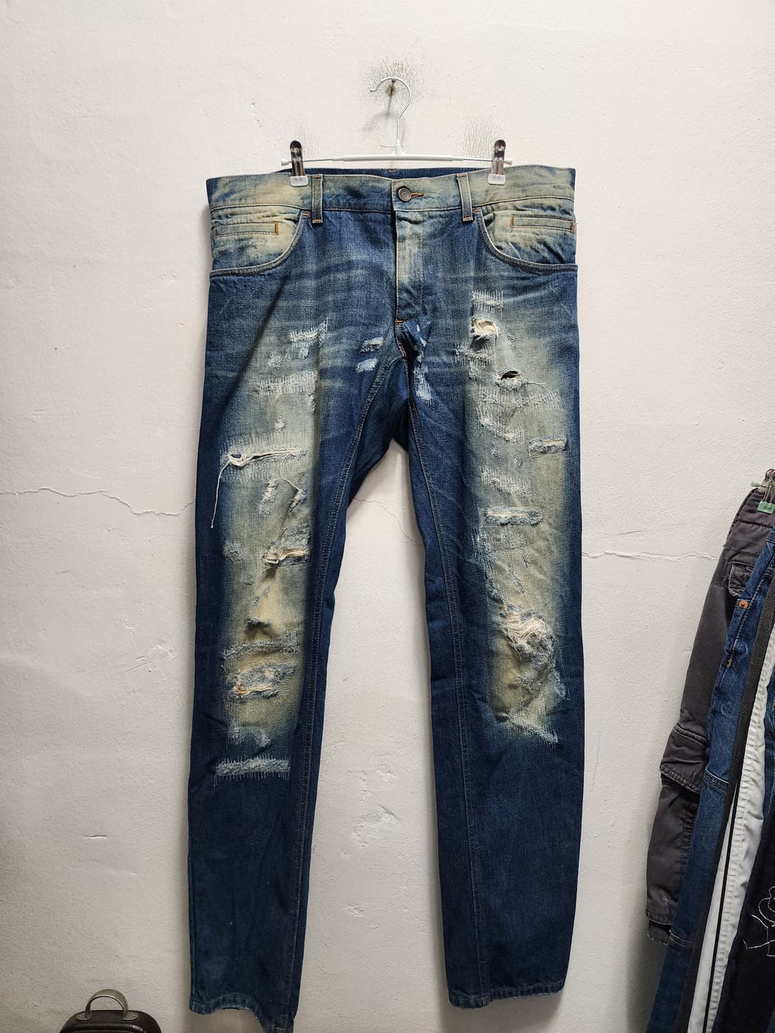 돌체앤가바나 D&G 스틸로고 디트로이드 청바지 상품이미지1