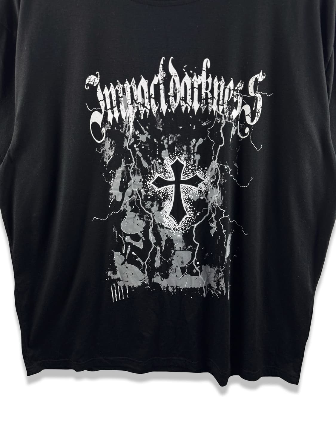 JPN 펑크 크로스 반팔티셔츠2730 상품이미지5