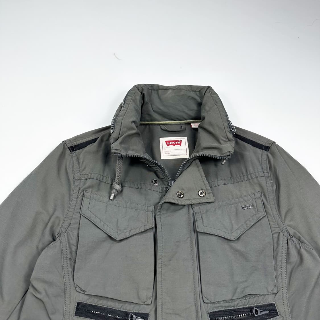 리바이스 오리지널 차콜 사파리 자켓 (S) 상품이미지1