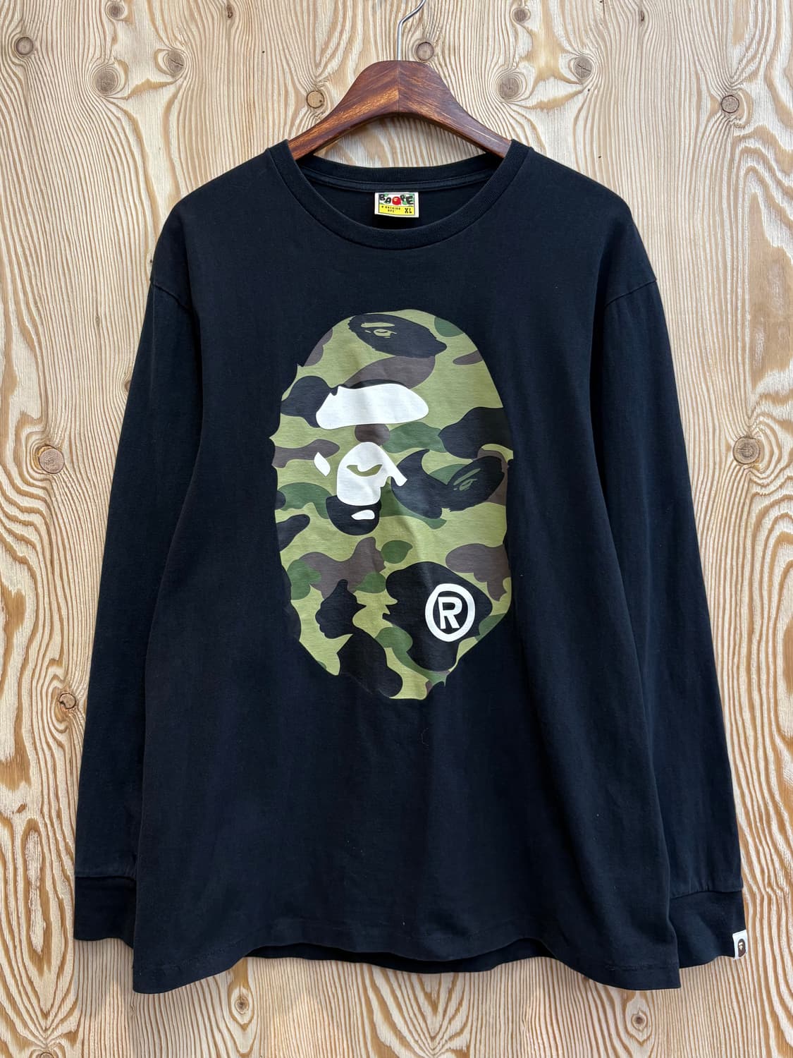 베이프 1ST 카모 빅 에이프 헤드 티셔츠 상품이미지1